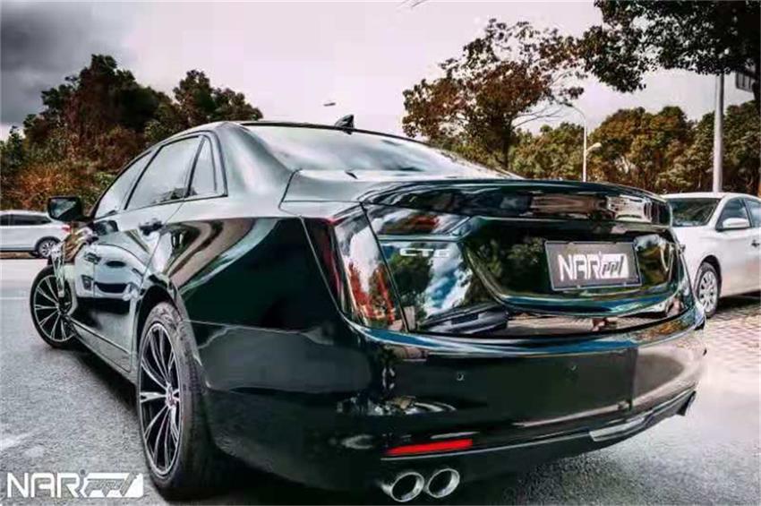 凱迪拉克CT6裝貼納爾R20隱形車(chē)衣視覺(jué)效果滿分